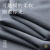 80 double-sided Modal Spring/Summer men's thin short-sleeved T-shirts in solid color, suitable for going out as a base layer are in stock details Picture